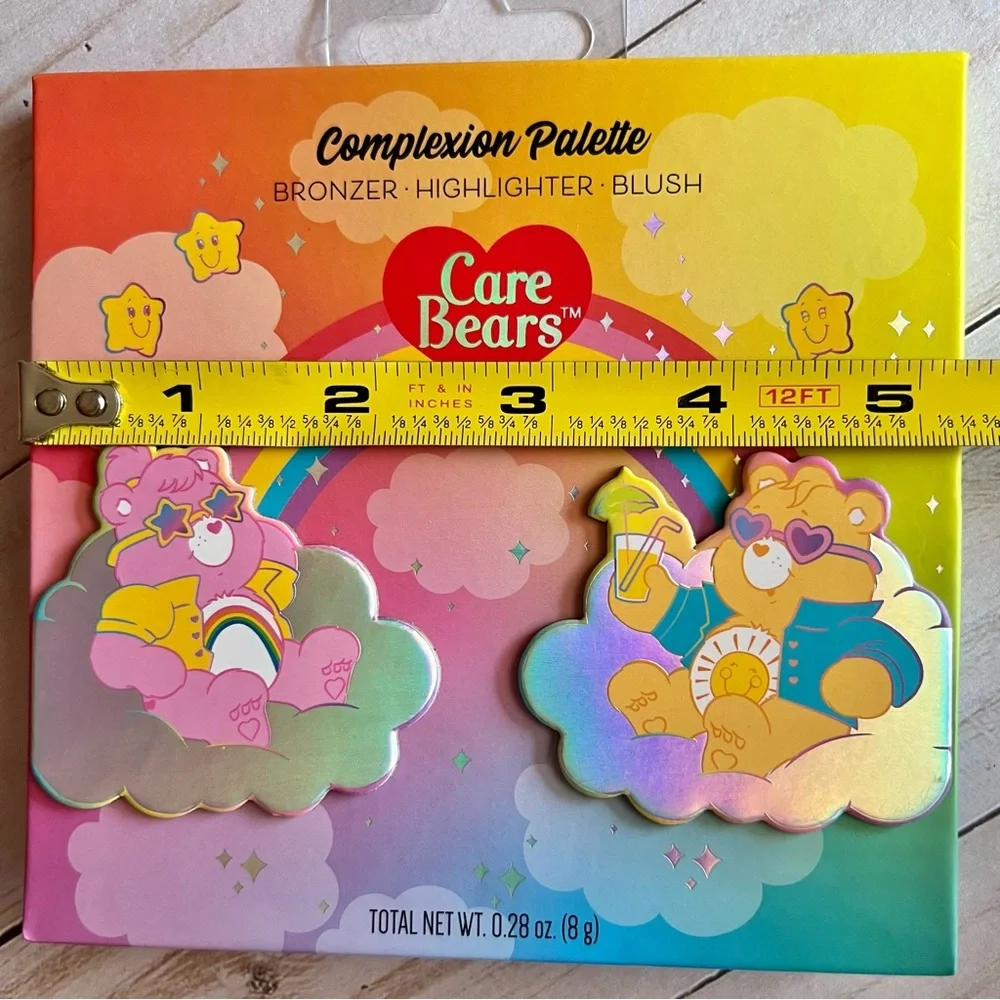 Care Bears Complexion Palette Kit Bronzer Highlighter Blush Mirror NEW Sealed